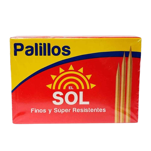 PALILLOS EL SOL X 144 UNIDAD