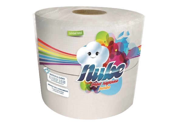 PAPEL HIGIENICO NUBE JUMBO  X 2 UND