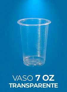 VASO GUTVAN TRANSPARENTE 7 ONZ X 50 UND