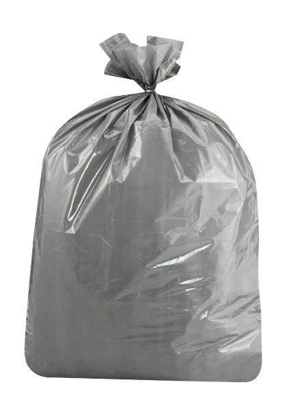 BOLSA BASURA GRIS 24 X 34 X 100 UND