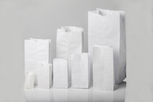 BOLSA PAPEL BLANCA 105 # 2 X 100 UND