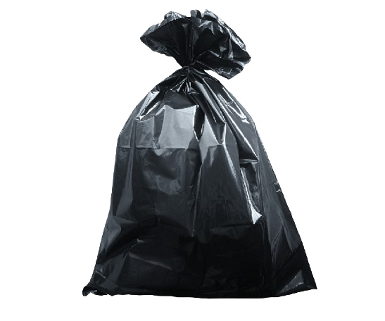 BOLSA BASURA NEGRA PEQUEÑA 24 X 34 X 10 UND