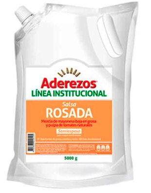 [9030] SALSA ROSADA ADEREZOS 5000 G X UND