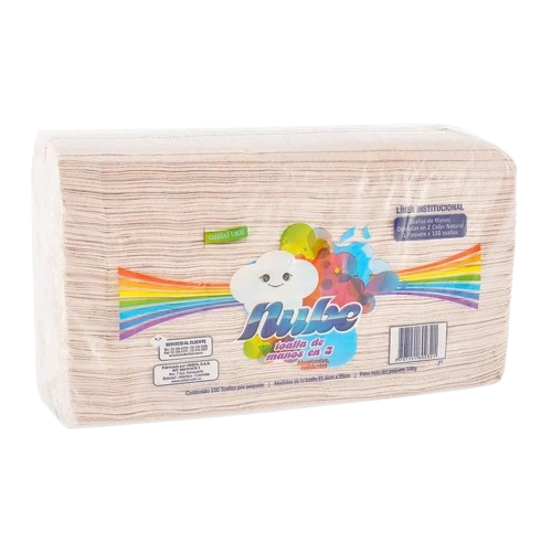 [4048] TOALLA MANO Z NAT. NUBE X 150 UND