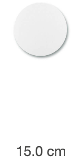 [2015] BASE CIRCULAR 15.5 CM BLANCA BL X 200 UND